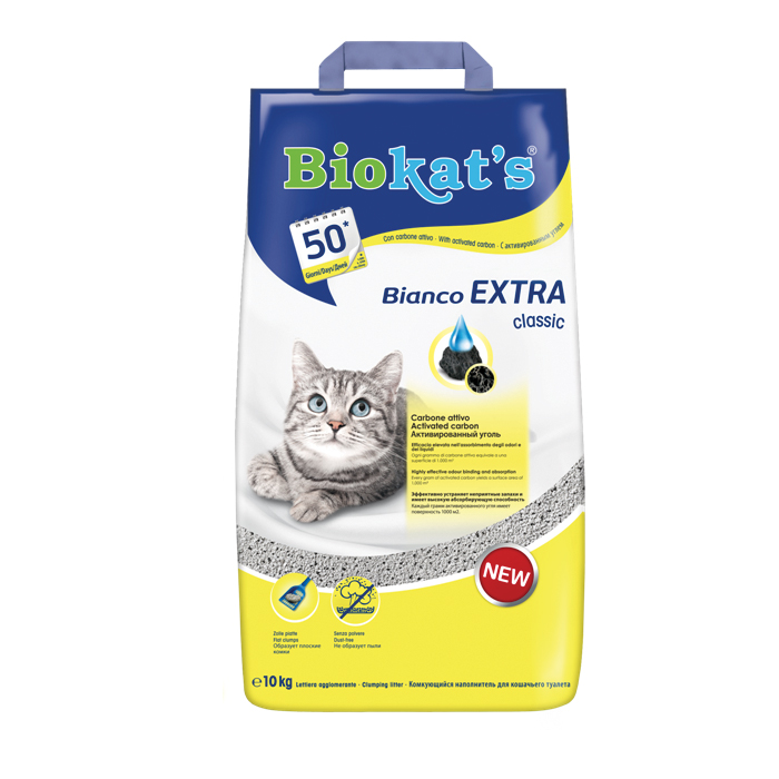 Biokats Polybeutel XXL Cat Lettiera Totale 12 Sacchetti Extra Lar